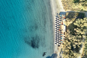 The Beach of Agios Ioannis in Tinos